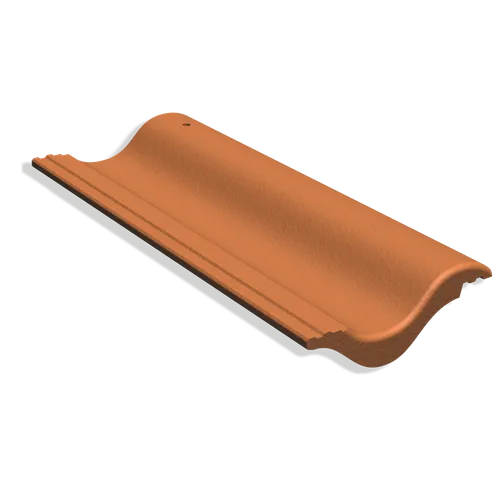 Halvpanna Palema Benderit Tegelröd