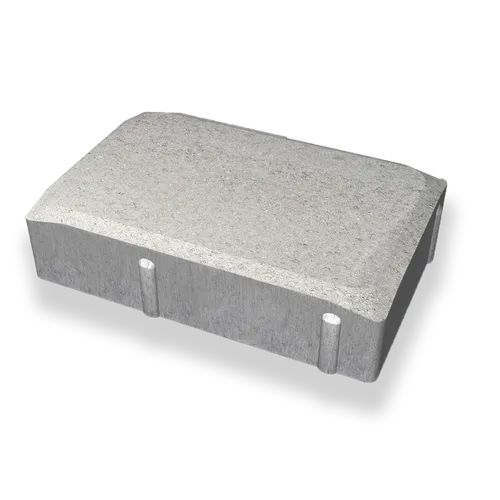 Marksten Stil, Halvsten 210x140x50 mm, Grå