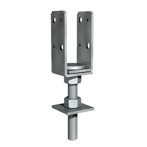 Stolpsko Uniflex efterjusterbar 2 tum 43-53 mm