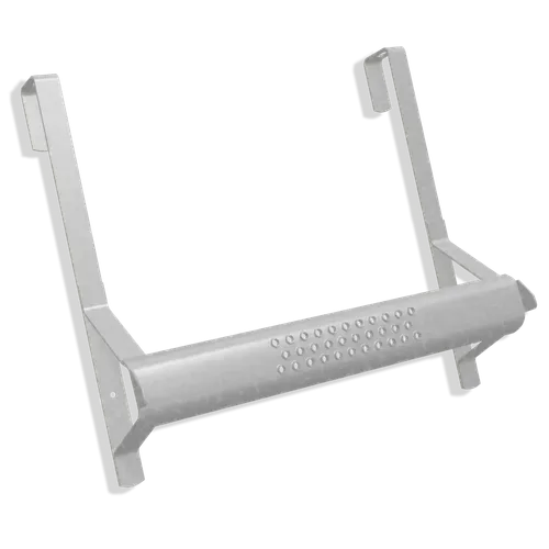 Bärläktssteg 25 mm 2-kupig cc 300 mm, Galvad