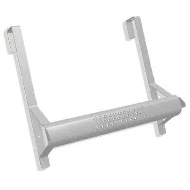 Bärläktssteg 25 mm 2-kupig cc 300 mm, Galvad