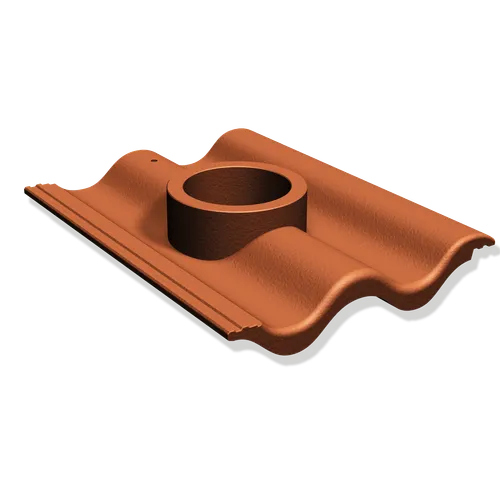 Genomföring Palema Candor Tegelröd