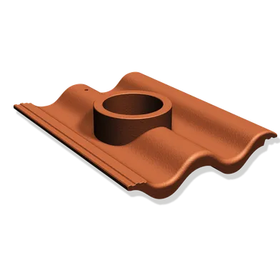 Genomföring Palema Candor Tegelröd