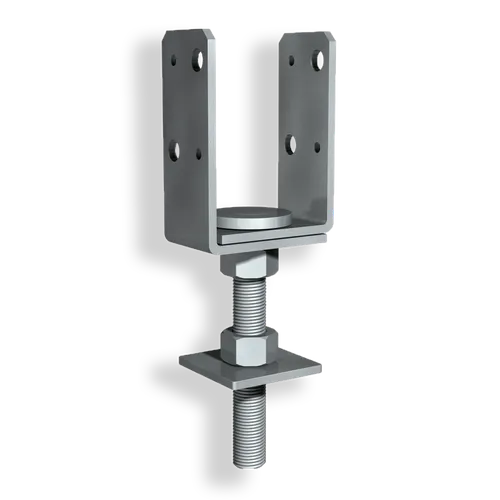 Stolpsko Uniflex efterjusterbar 3 tum 70-78 mm