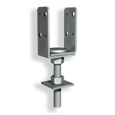 Stolpsko Uniflex efterjusterbar 3 tum 70-78 mm