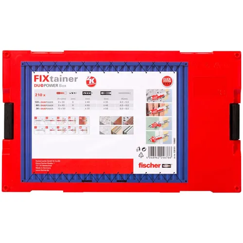 FIXtainer Duopower Sortimentslåda