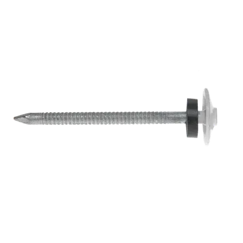 Klockspik m. bricka FZV, Svart 3,7x60 mm, 100 st/frp