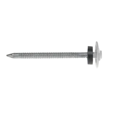 Klockspik m. bricka FZV, Svart 3,7x60 mm, 100 st/frp