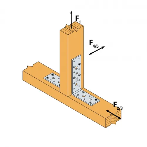 Vinkelbeslag AG CE 119x91x40x3,0 mm