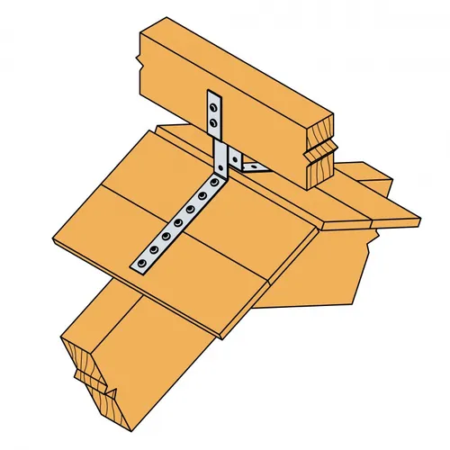 Toppläktbeslag TOL 253X57X40 mm