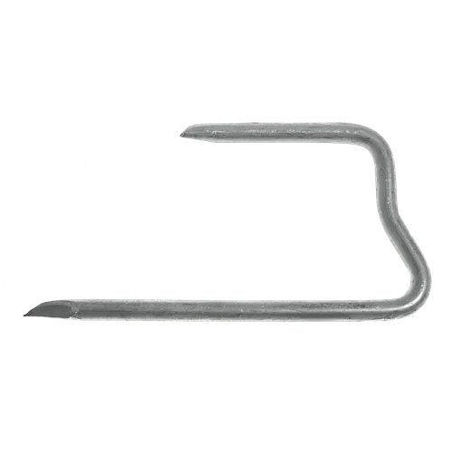 Takpannekrok rostfri A2 60x25x30x3,0 mm, 100 st/frp