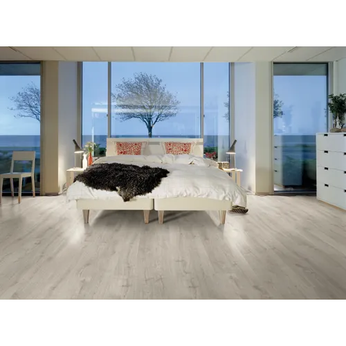 Laminatgolv Roskilde 1-stav, Rustic grå EK