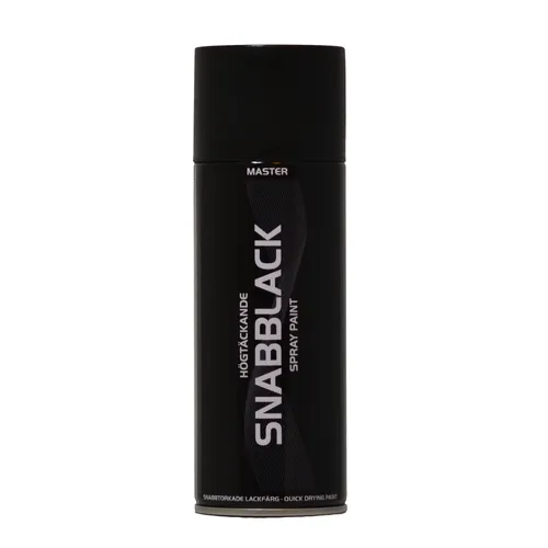 Sprayfärg snabblack 400 ml Grå blank