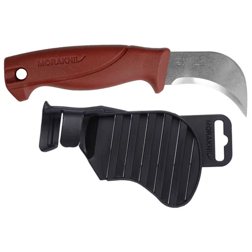 Matt-/takpapps-/läderkniv Plasthandtag