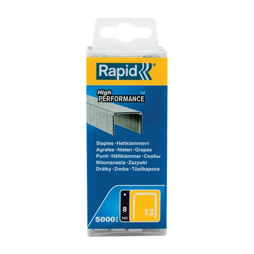 Häftklammer Nr 13 8 mm, 5000 st/frp