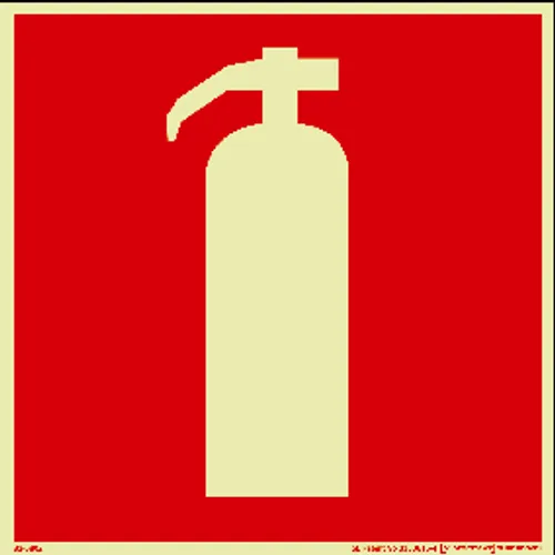 Brandskylt Supernova® Brandsläckare 210x210 mm