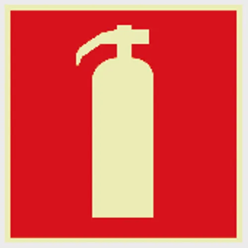 Brandskylt Supernova® Brandsläckare 210x210 mm
