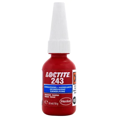 Gänglåsning medelstark Loctite 243 5 ml