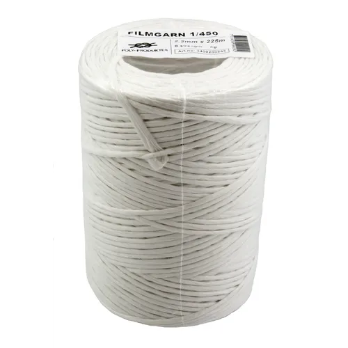 Emballagegarn polypropylen vit Ø 2,2 mm, 225 m