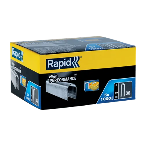 Häftklammer Nr 36 12 mm, 1000 st/frp