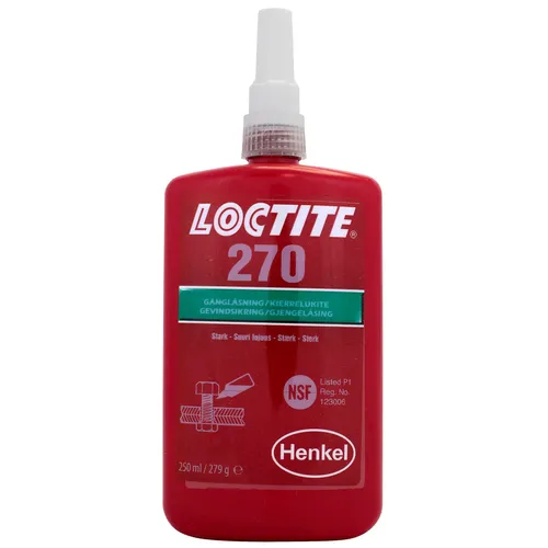 Gänglåsning stark Loctite 270 50 ml