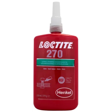 Gänglåsning stark Loctite 270 50 ml
