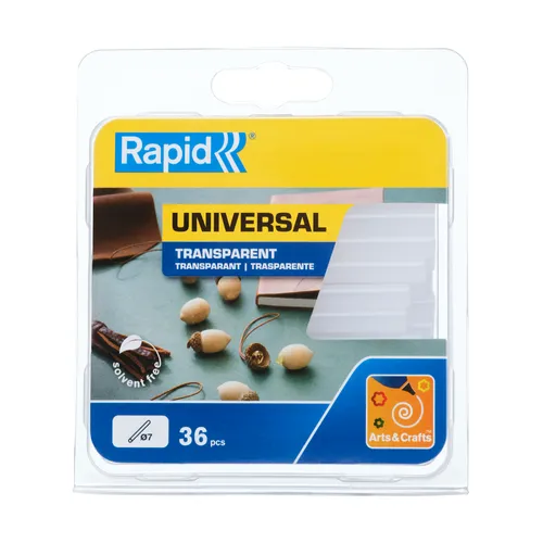 Limstift Rapid Allround transparent 125 g, 7x64 mm