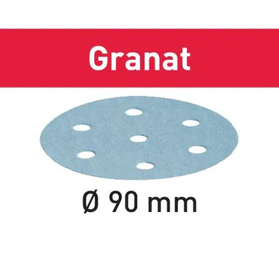 Slippapper STF D90/6 GR K40, 50-pack