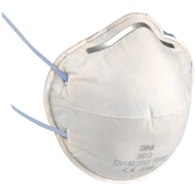 Filtrerande halvmask 8810 Klass FFP2