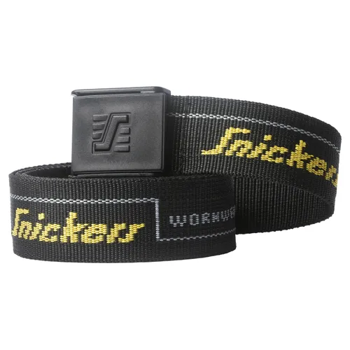 Bälte 9033 Logo 130 cm, Svart