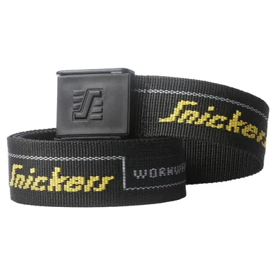 Bälte 9033 Logo 130 cm, Svart