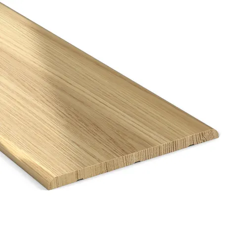 Tröskel Ek, 9 mm 150x2000 mm, Lackad