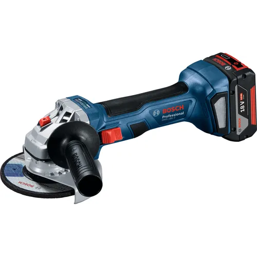 Vinkelslip GWS 18V-7 125 mm, Solo, L-BOXX