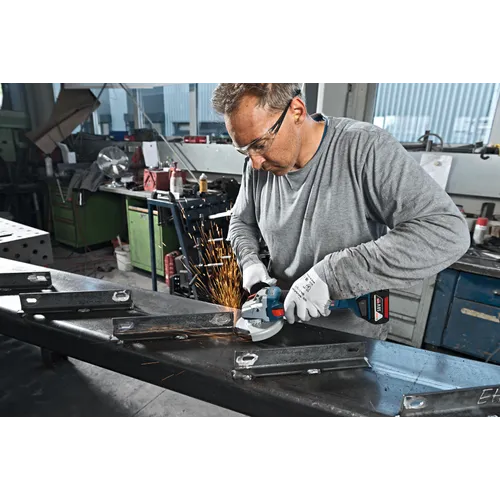 Vinkelslip GWS 18V-10 - Solo, L-BOXX