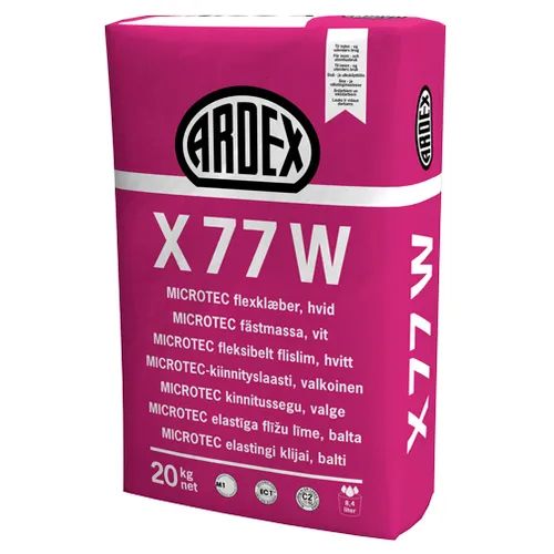 Fästmassa X 77 W Vit, 20 kg