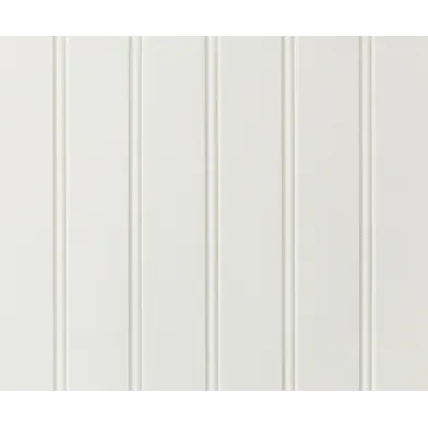 Pärlspont furu 15x95 mm Vitmålad 4800 mm, 6 st/bunt