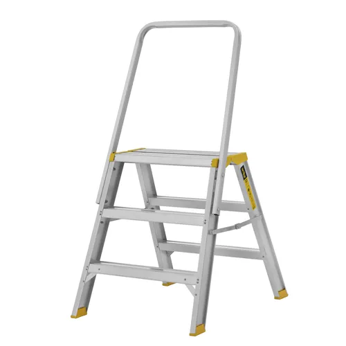 Arbetsbock m. räcke W55ABR 3+3 steg