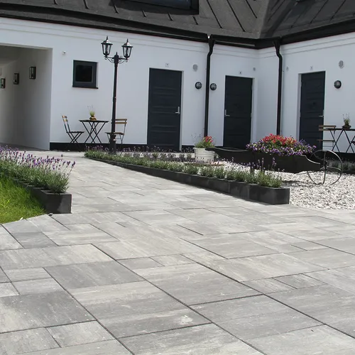 Markplatta City Stormix Grå/Vit/Svart-mix