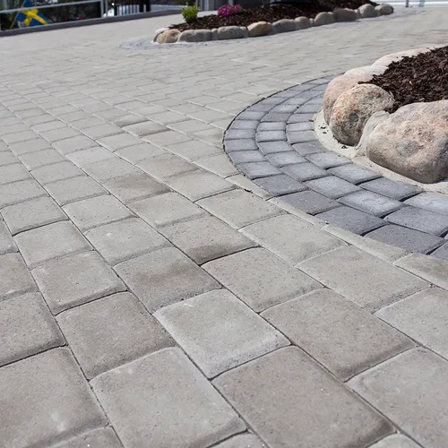 Marksten Stil, Halvsten 210x140x50 mm, Grå