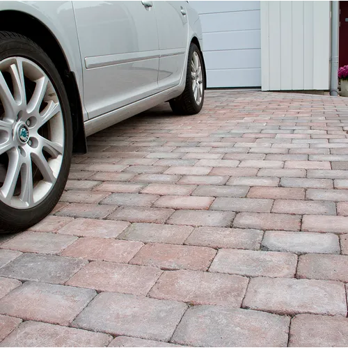 Marksten Labyrint helsten 210x140x50 mm, Rödmix