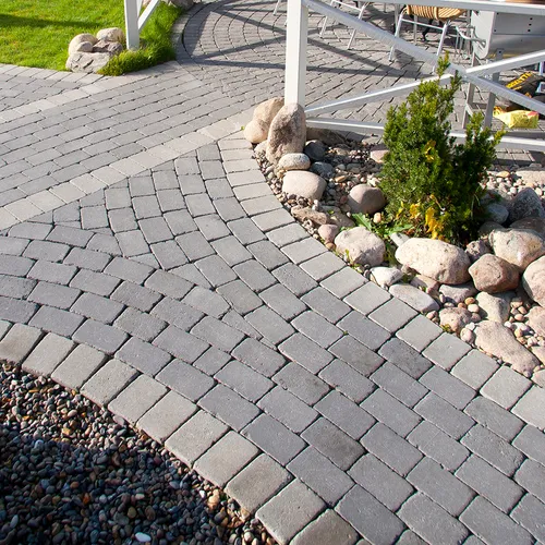 Marksten Labyrint helsten 210x140x50 mm, Grafit