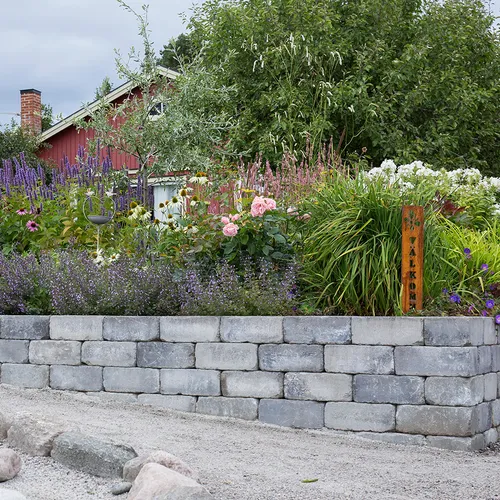 Mursten Labyrint Antik Maxi 350x210x140 mm, Gråmix