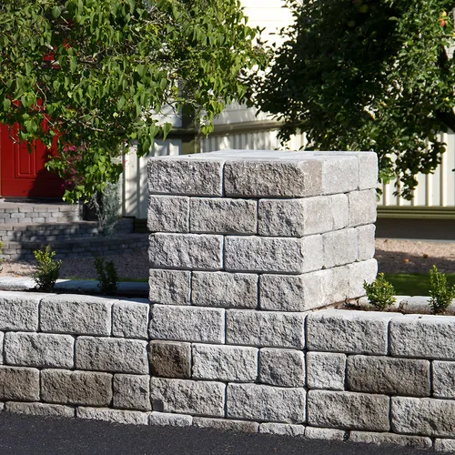 Mursten Boston antik hörnsten 350x200x150 mm, Grå