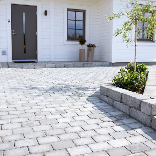 Marksten Labyrint helsten 210x140x40 mm, Grå