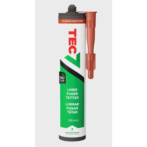 Lim TEC7 310 ml, Tegelröd