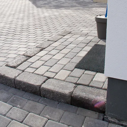 Marksten Stil, Halvsten 105x140x50 mm, Grå