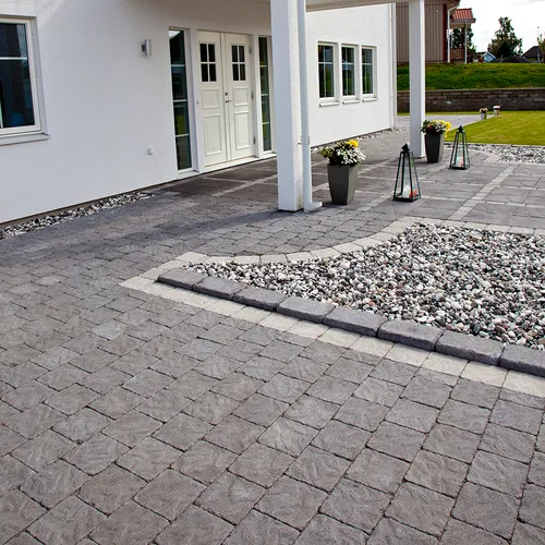 Labyrint/Troja Makro 210x210x50 mm, Grafit