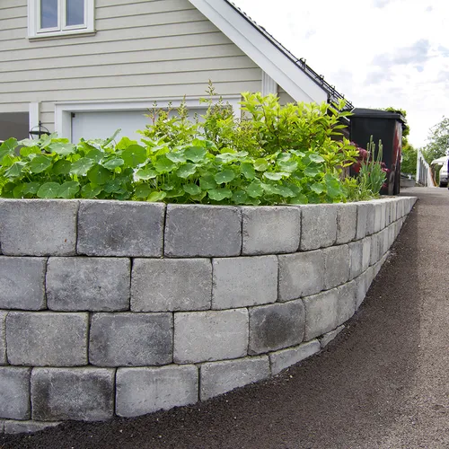 Marksten Labyrint mini antik 210x140x140 mm, Gråmix