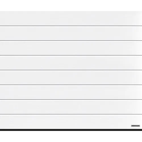 Takskjutport LPU42 M-Profil Woodgrain Vit 2500x2125 mm