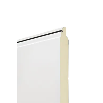 Takskjutport LPU42 M-Profil Woodgrain Vit 2500x2125 mm